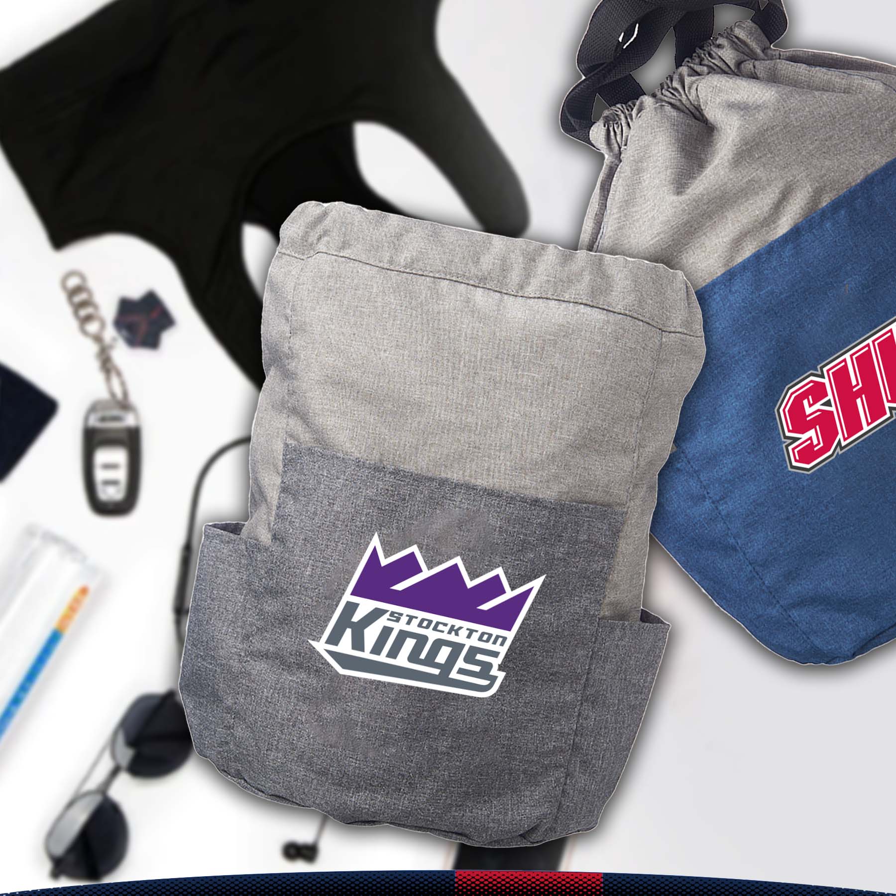Kindling Drawstring Backpacks 7