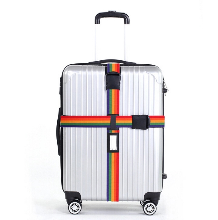 Polyester Luggage Belt/ Travel Strap With Label 3