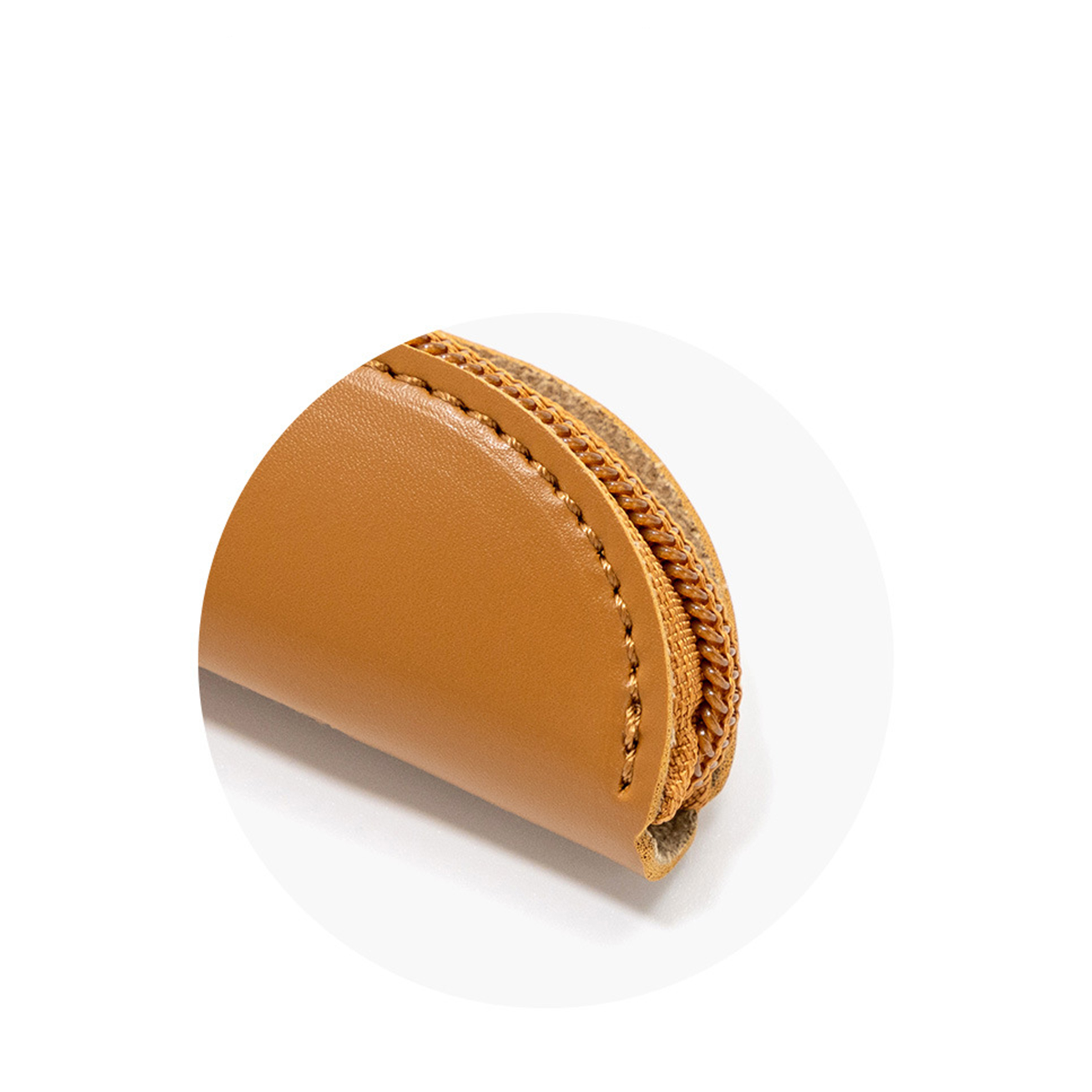 Stylish PU Leather Pencil Case with Zipper 3