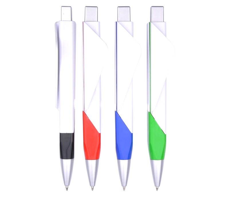 Business Card Holder Plastic Pen 3
