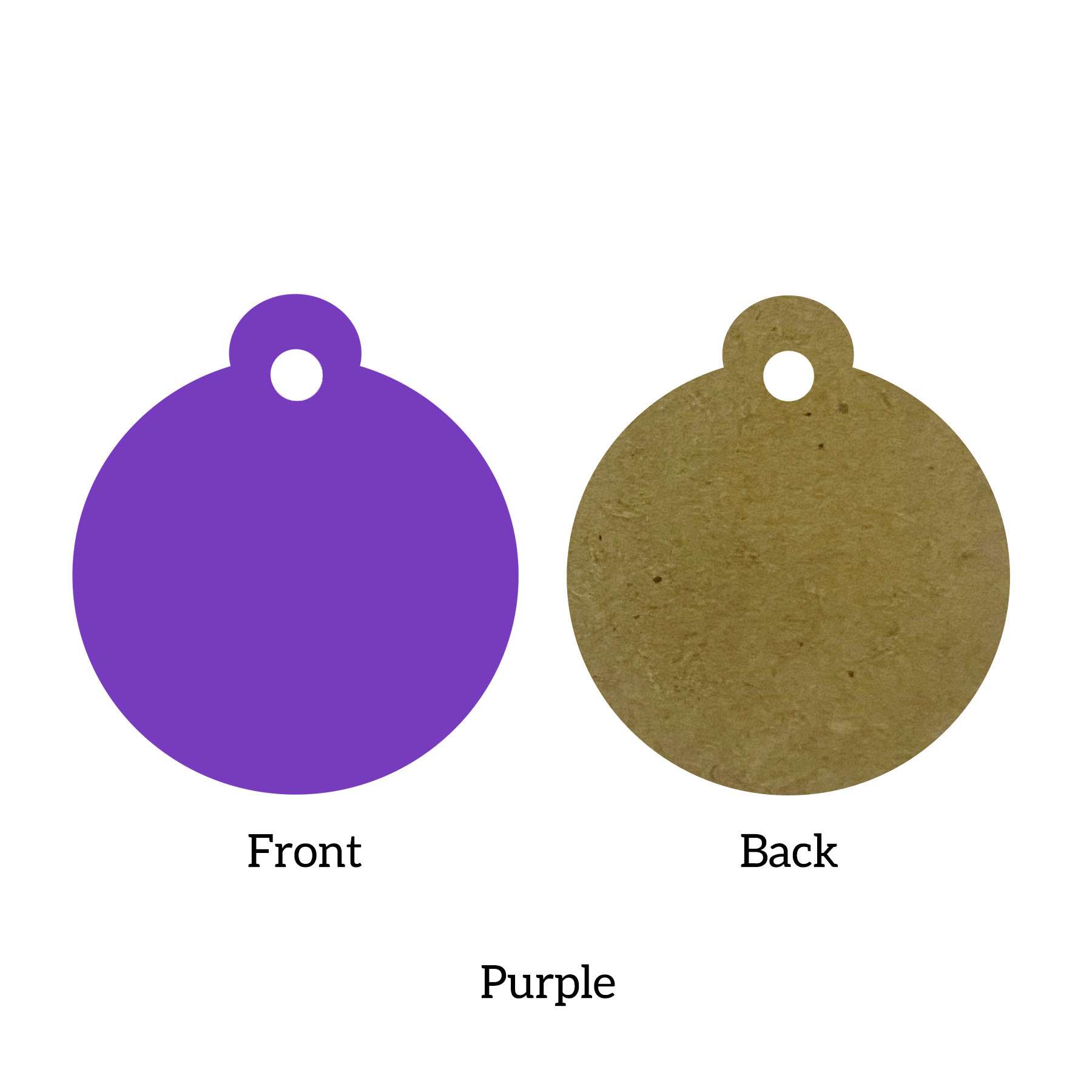 Free Shipping Solid Color Christmas Ornament - Round 19