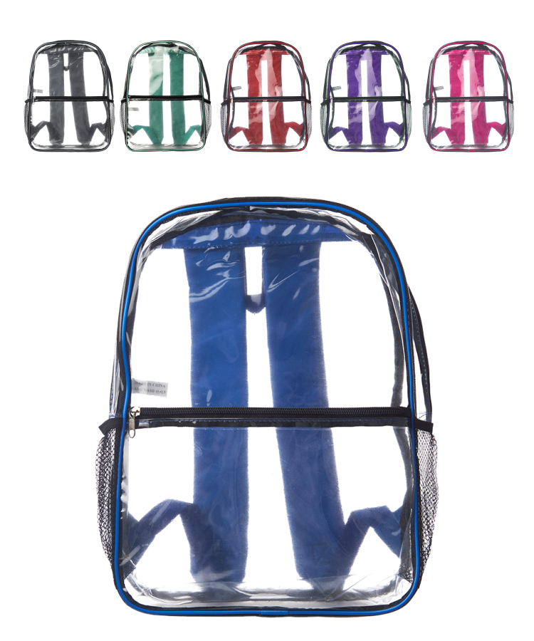 Union Printed - Multi-Function Clear Backpacks 1