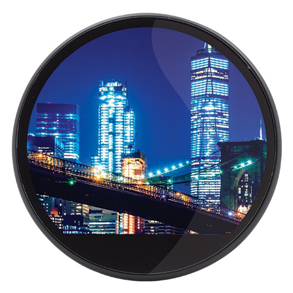 Logo Bright "Glass" Wireless Charger 3