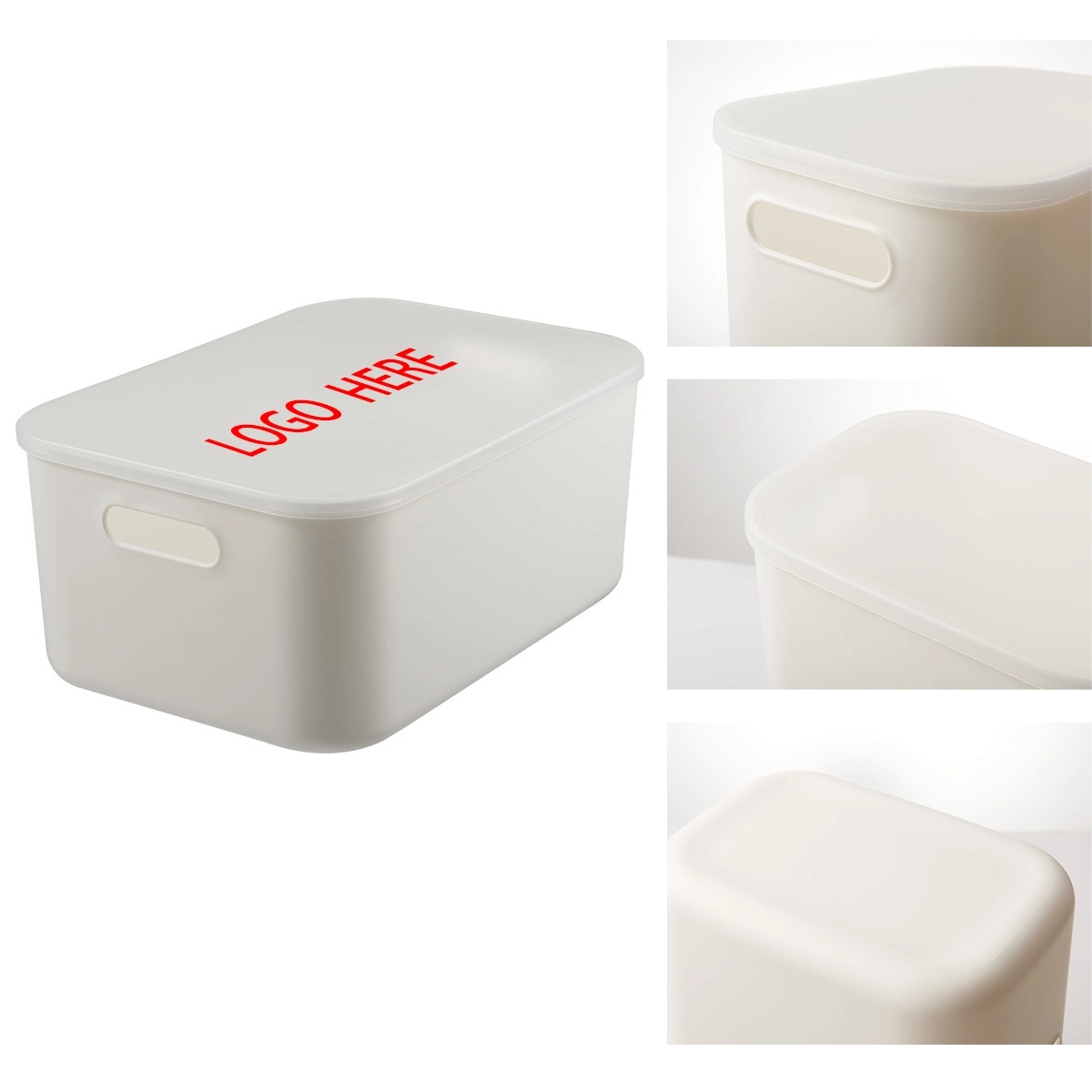 Plastic Storage Box With Cover 2