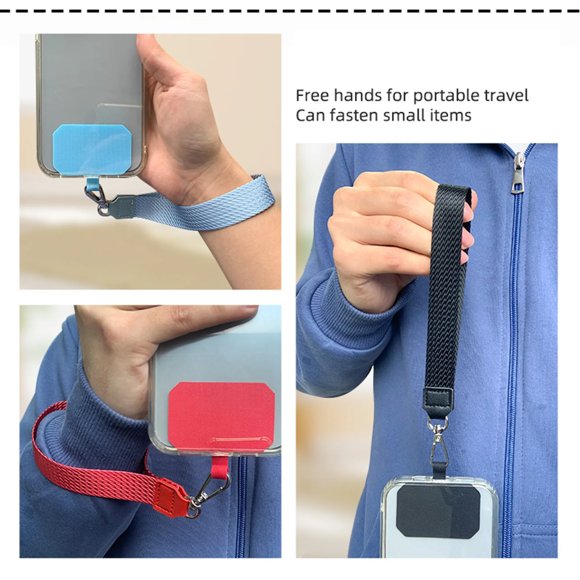 Nylon Wrist Strap Phone Holder 2
