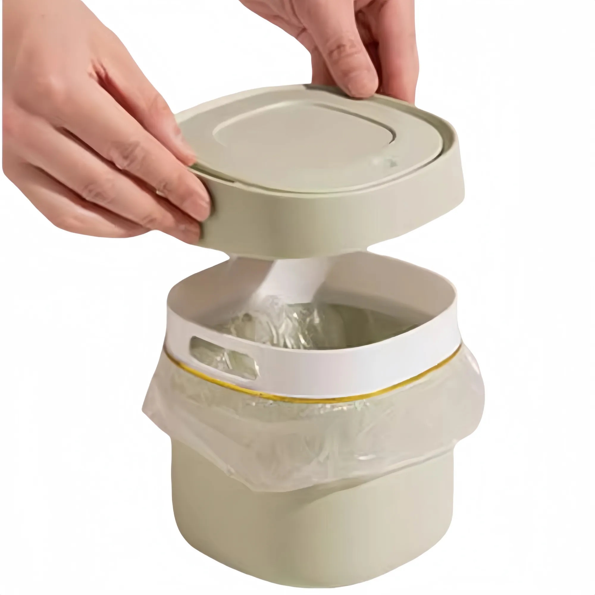 Mini Desktop Trash Can 3