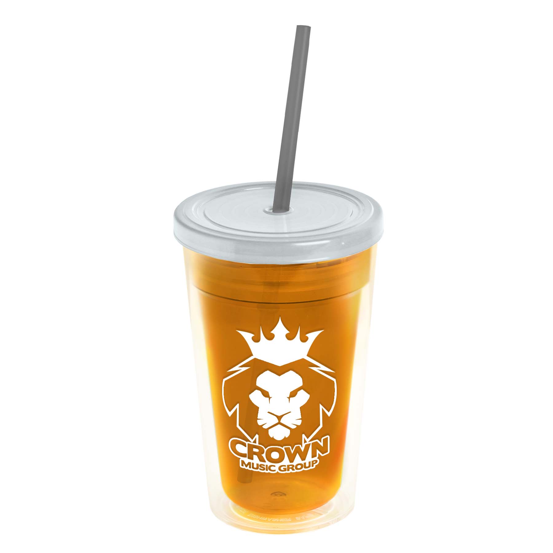 16 oz. Double-Wall Insulated Transparent Tumbler 5