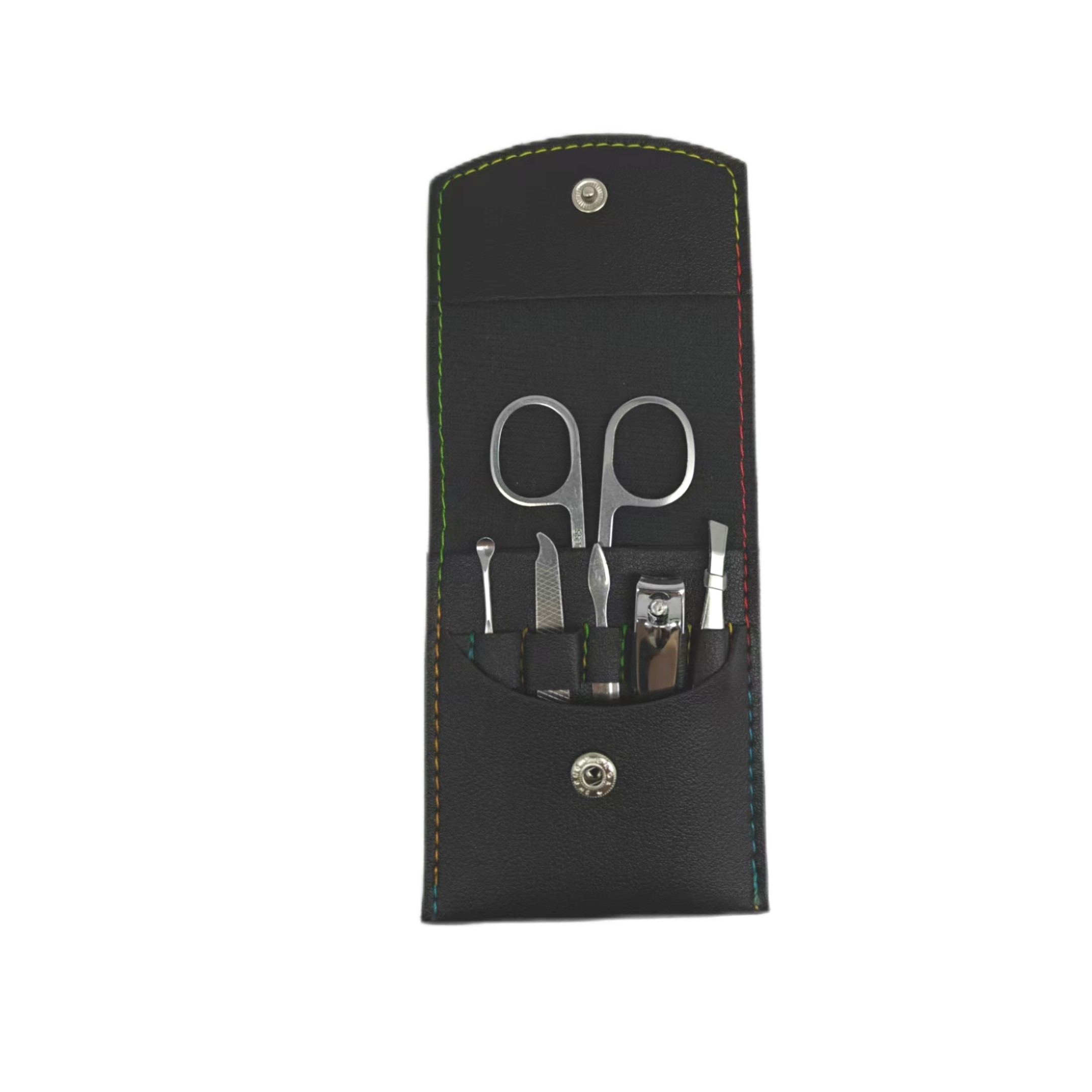 6 Pieces Manicure Set in Leather 3