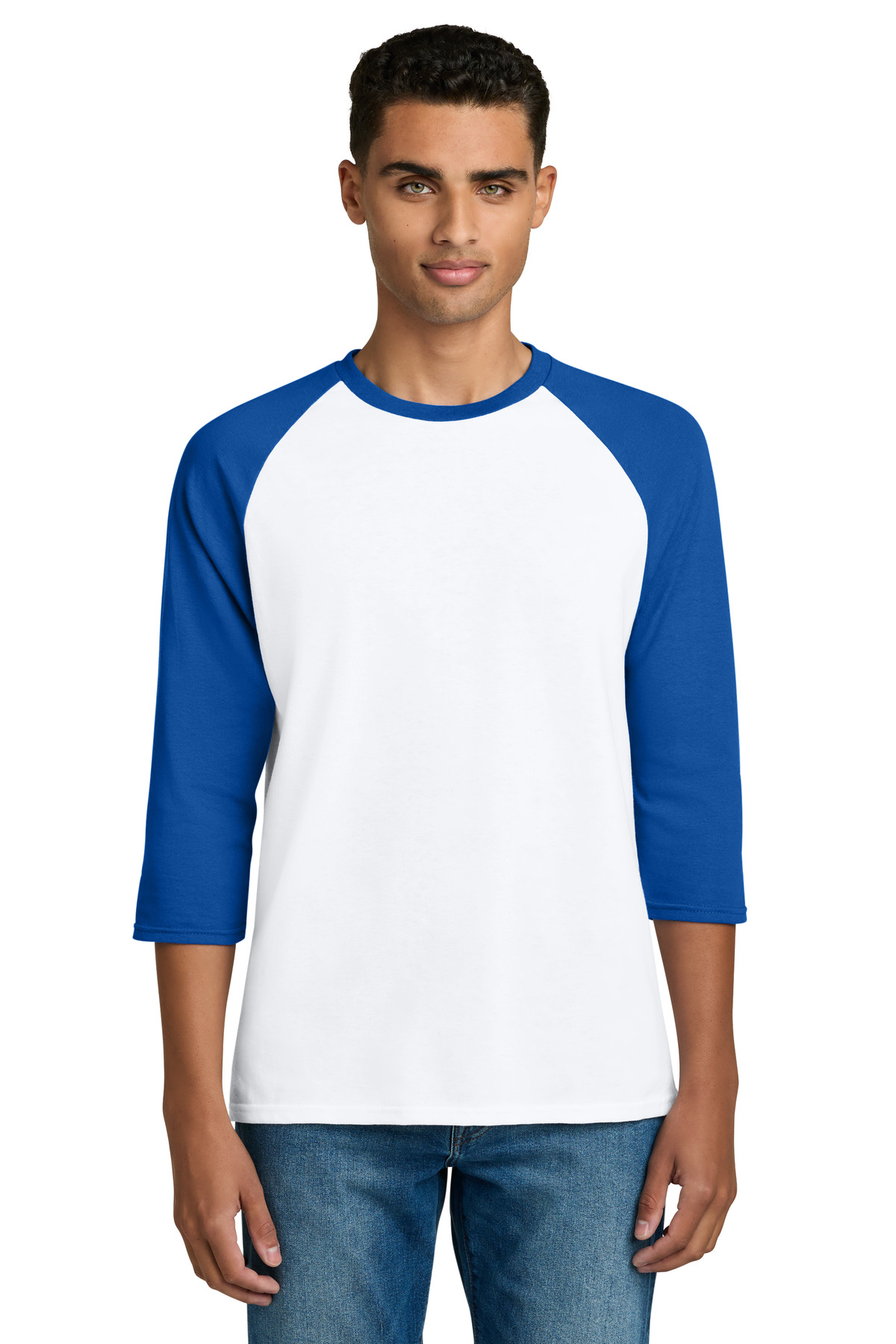 Gildan Heavy Cotton 3/4-Sleeve Raglan T-Shirt. 5700 96