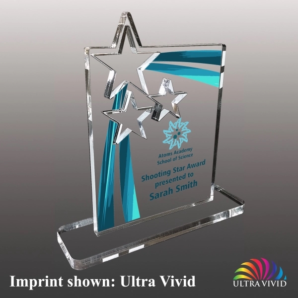 Acrylic Star Award - Ultra Vivid Color