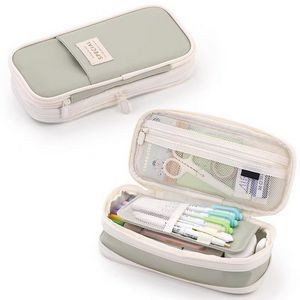 Big Capacity Pencil Case Large Stationery Pen Bag 6