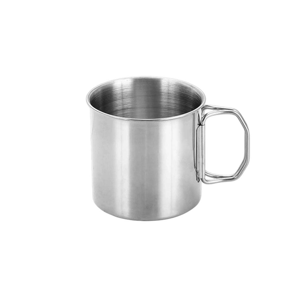 Collapsible Stainless Steel Camping Cup 12 oz 4