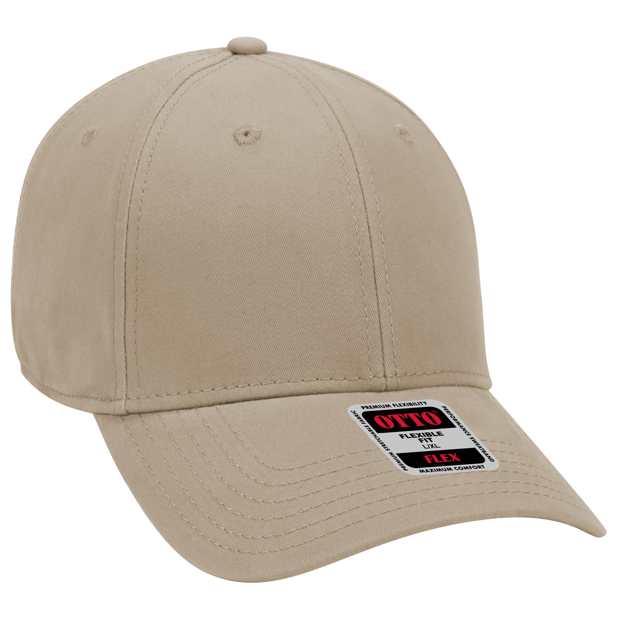 OTTO CAP® OTTO FLEX® Fitted 6 Panel Low Profile Baseball Cap 165