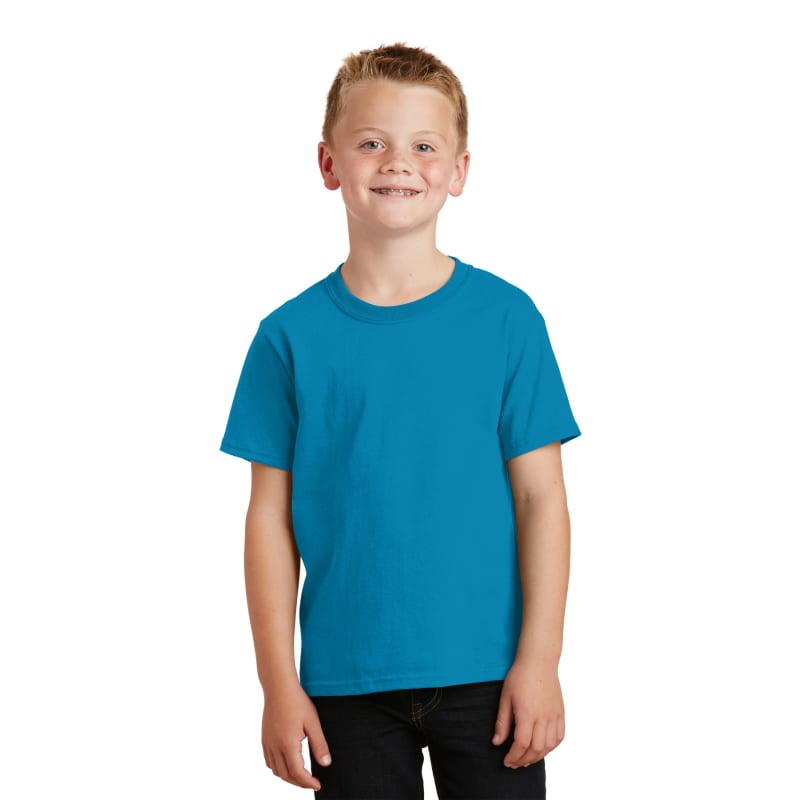 Port & Company - Youth Core Cotton Tee. 128