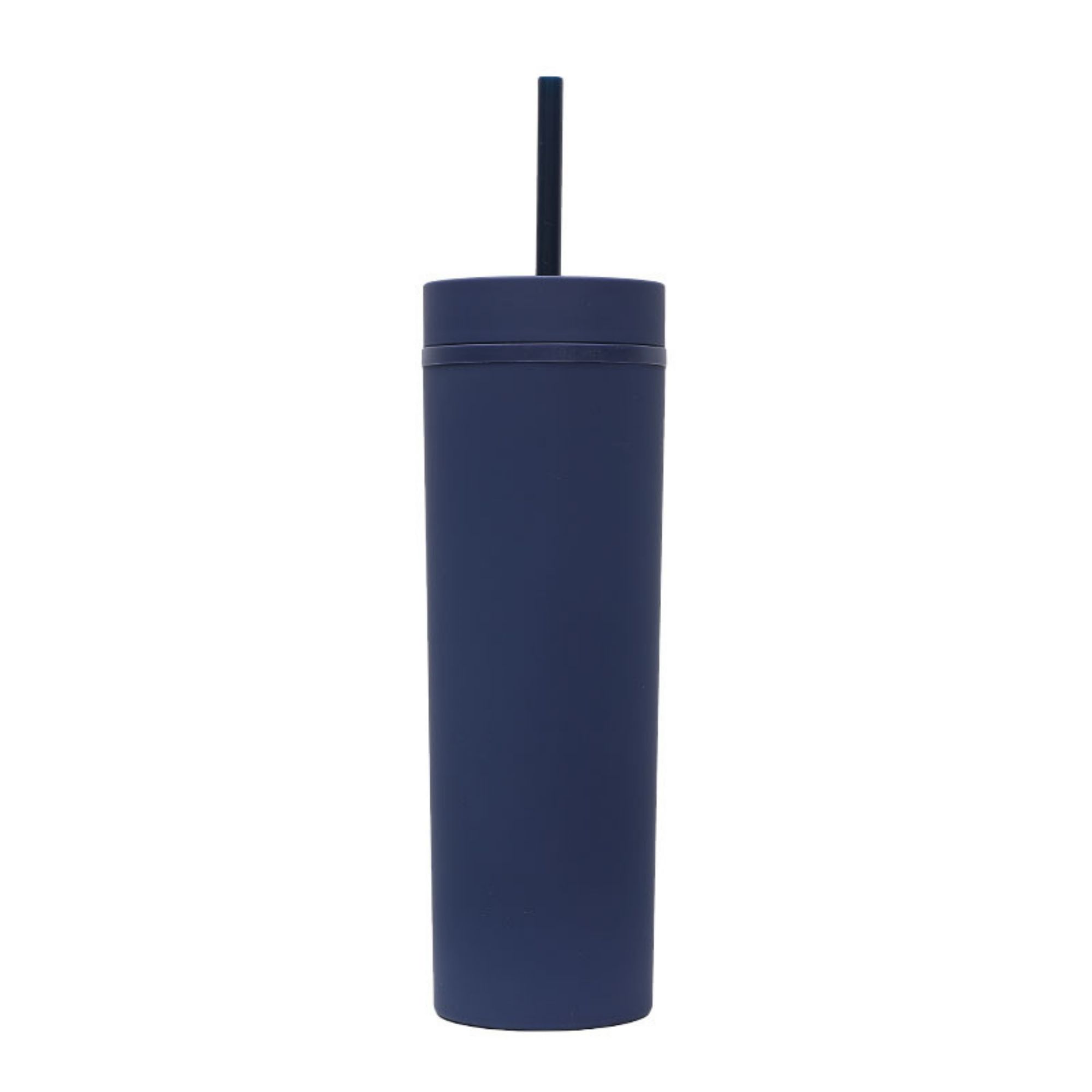 16 oz Solid Color Straw Cup 4