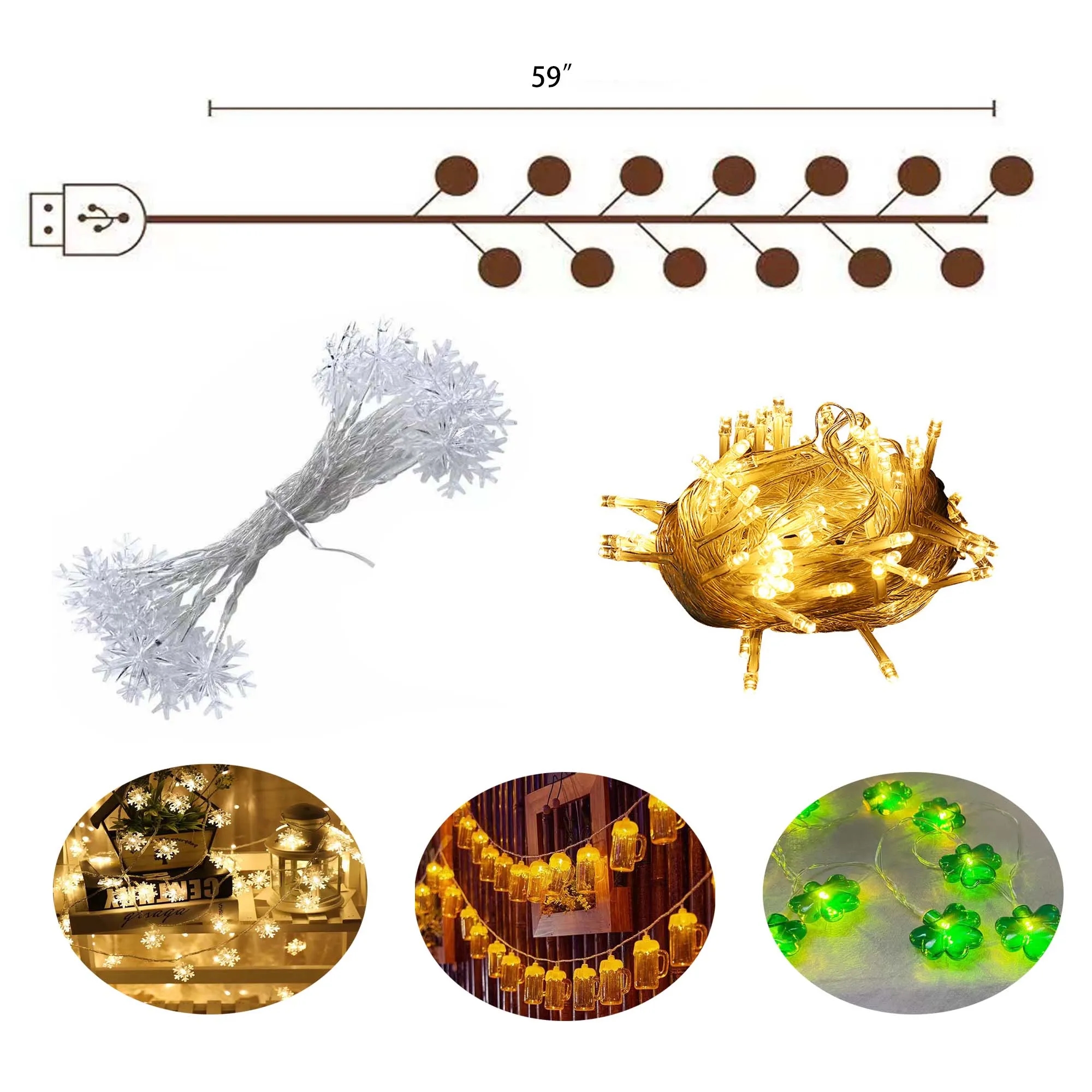 LED Light Strings For Decoration 8