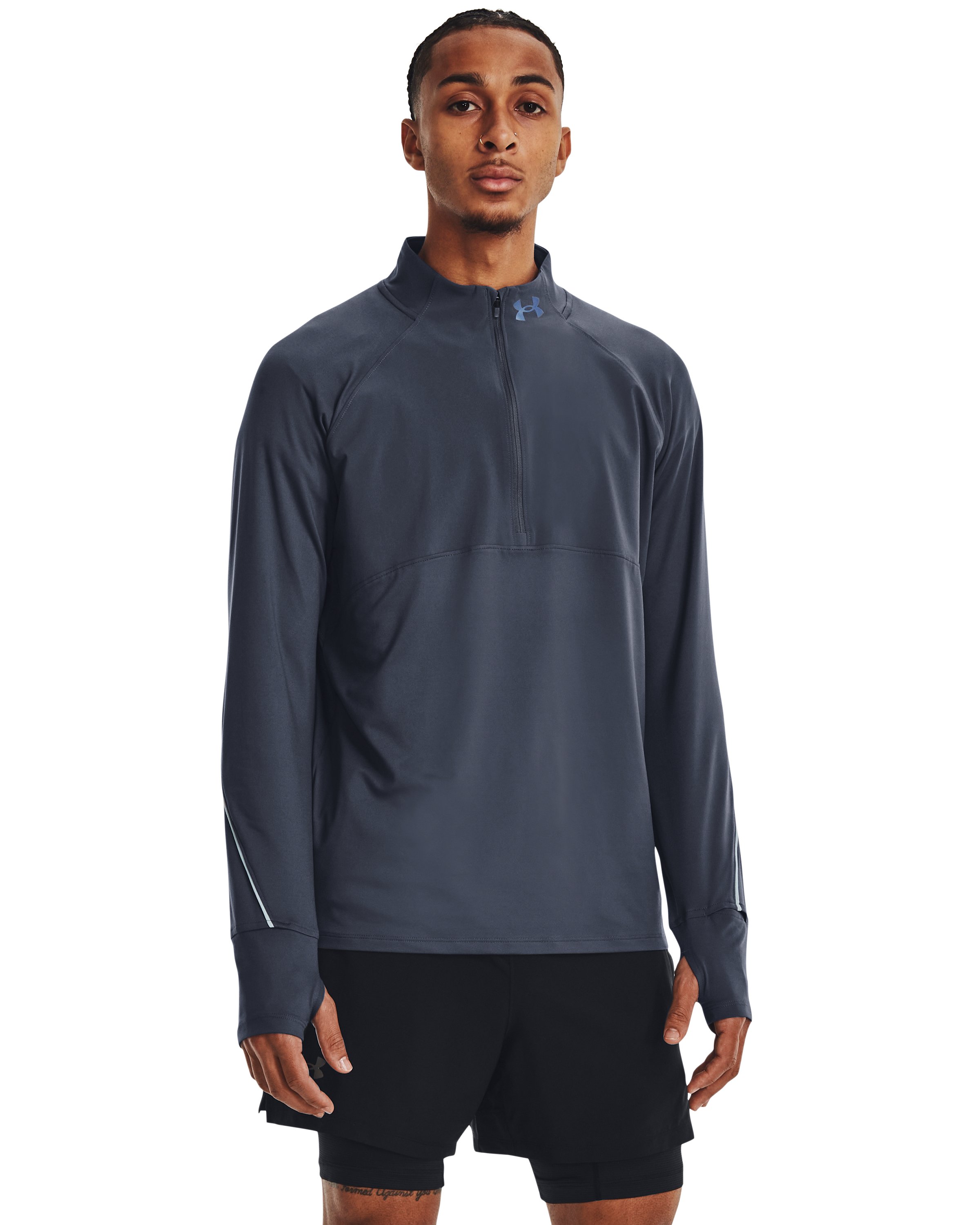 UA Qualifier Run 2.0 Men's Zip, custom athletic wear with logo imprint 10