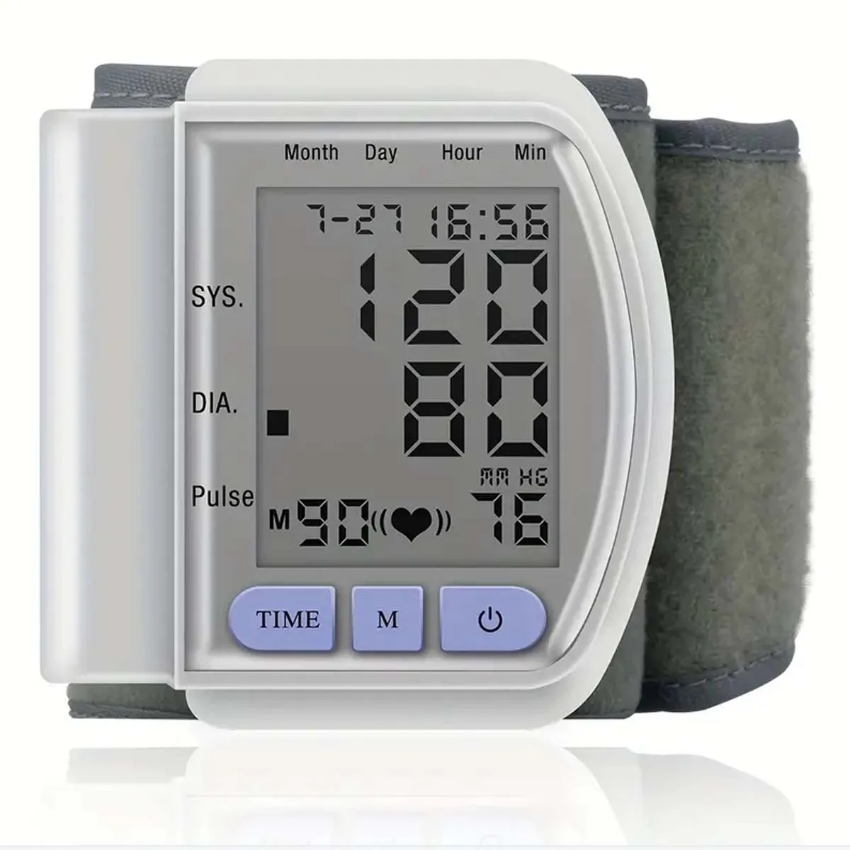 Wrist Blood Pressure Monitor Kit with Extra Large Cuff 9