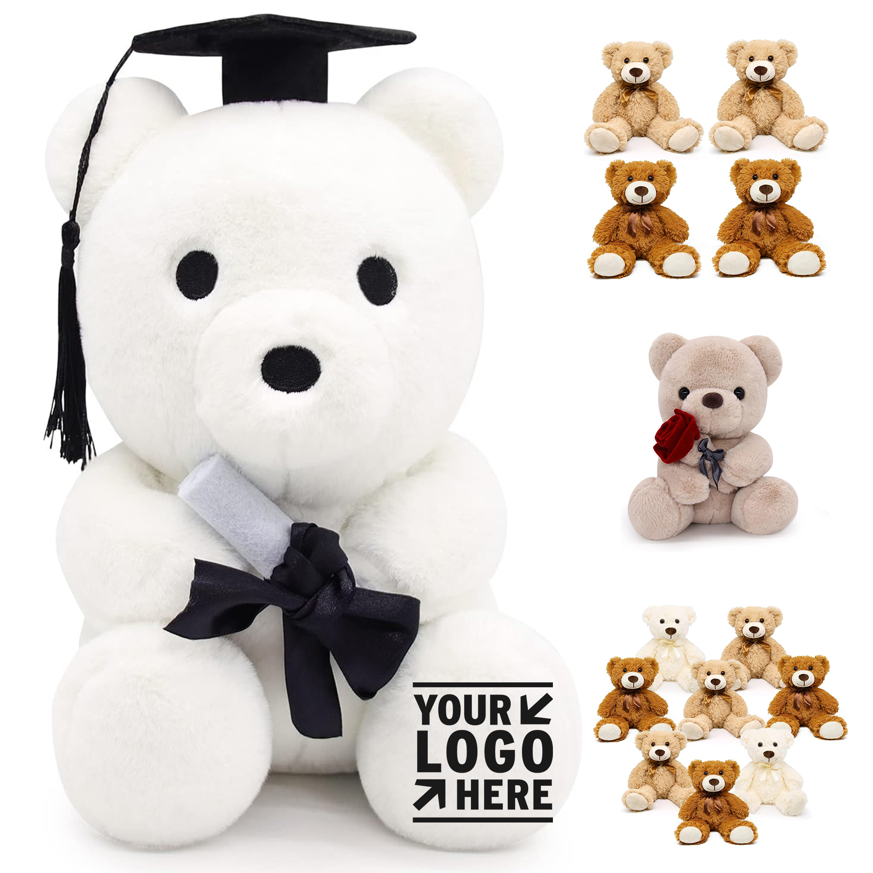 Graduation Stuffed Teddy Bear 2