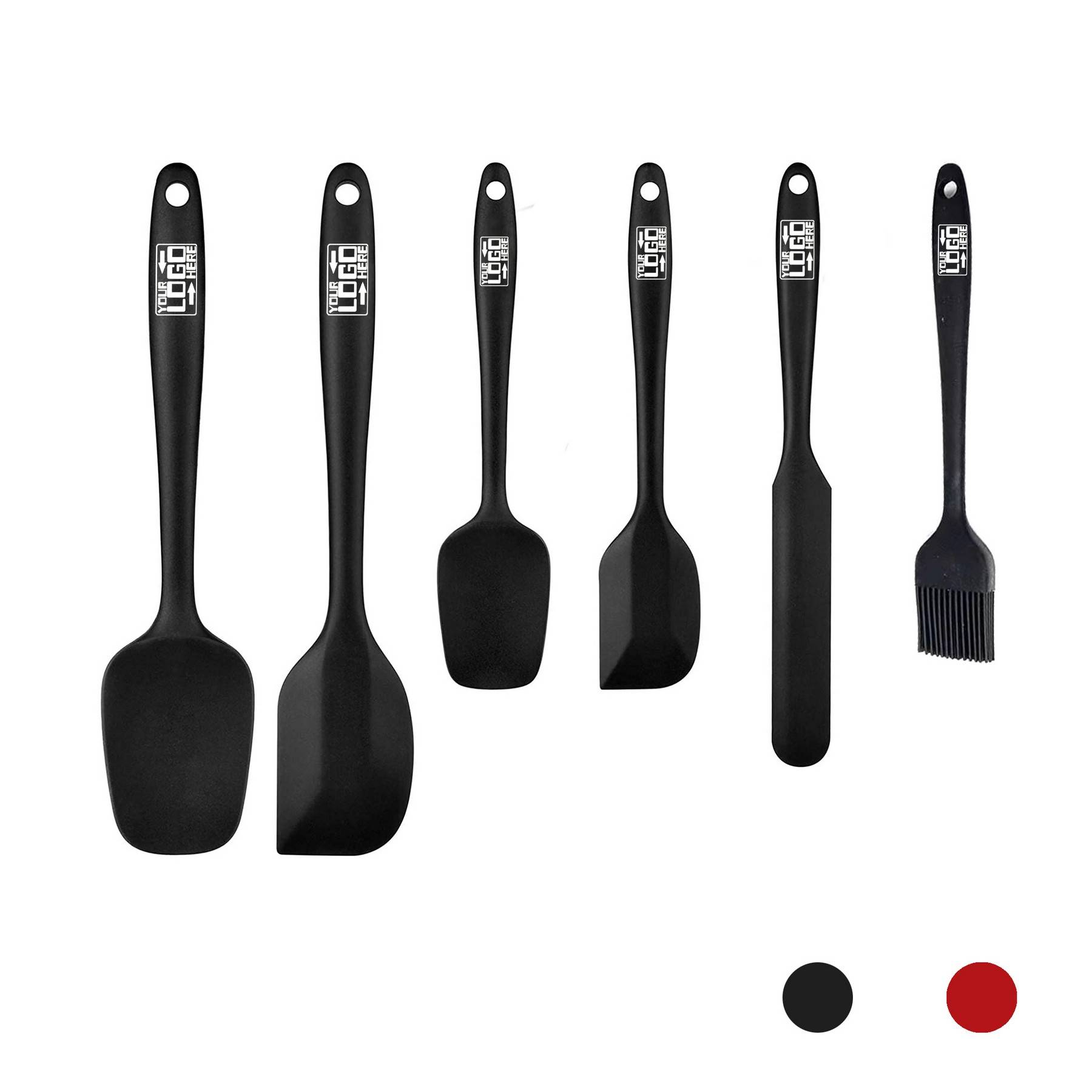 Silicone Spatula Set in 6 PCS 2