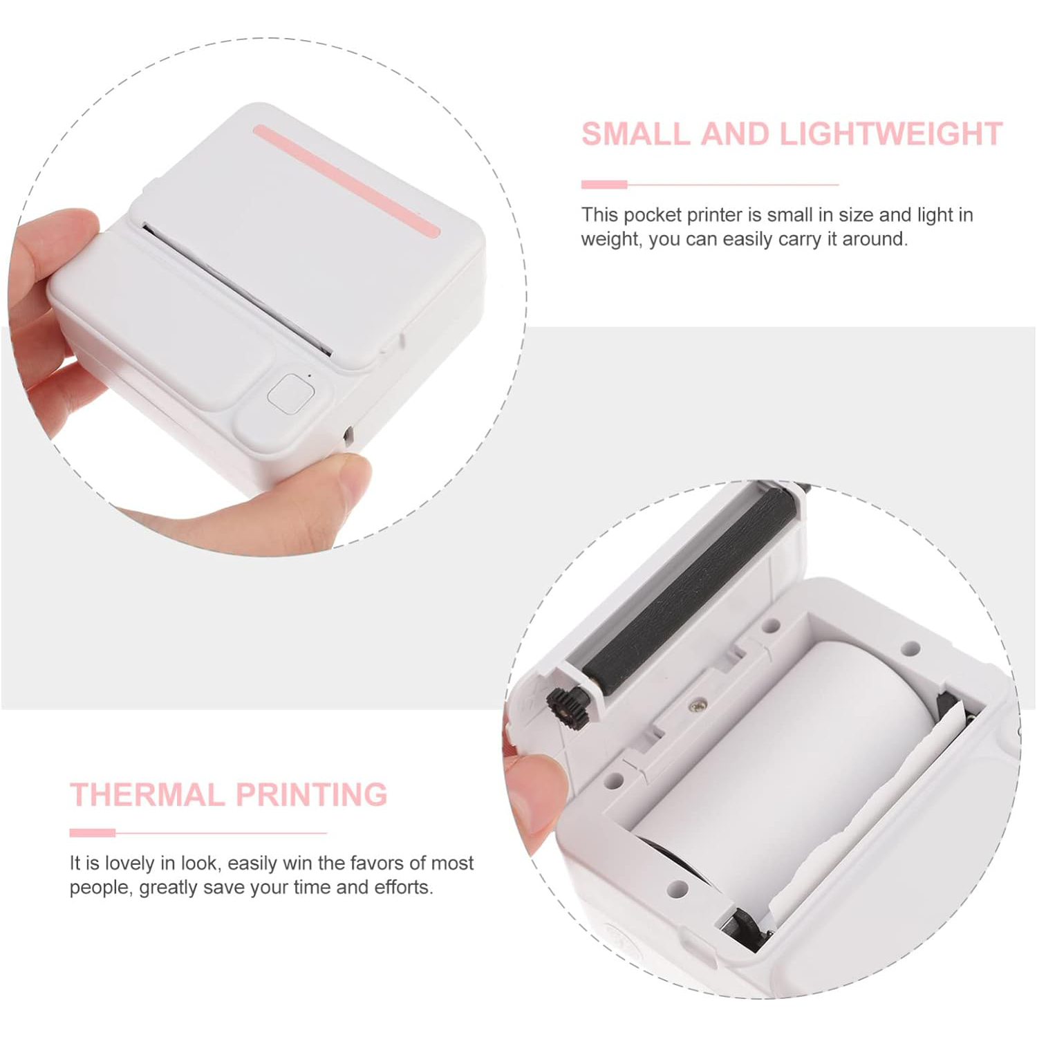 Thermal Label Pocket Printer 3