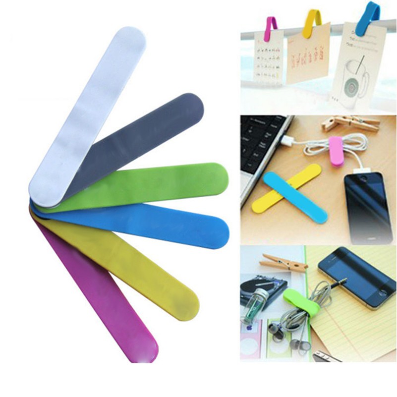 Multi-function Silicone Magnetic Cable Organizer 2