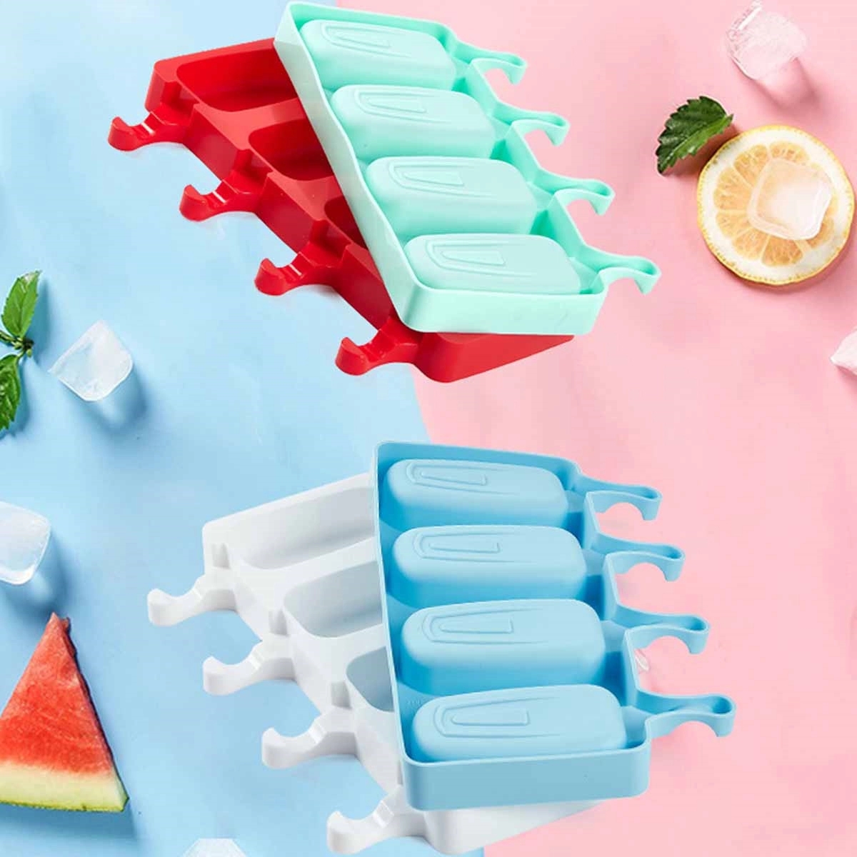 Silicone Popsicle Ice Pop Molds 4