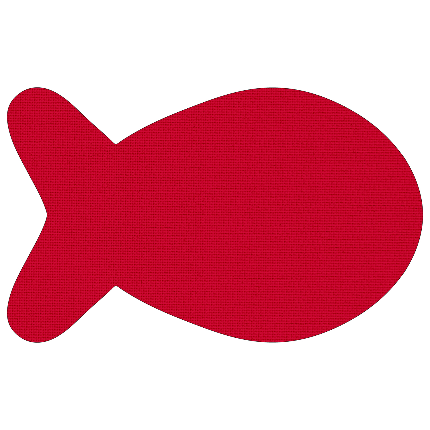 Fish Shaped Vinyl Pet Mat 3