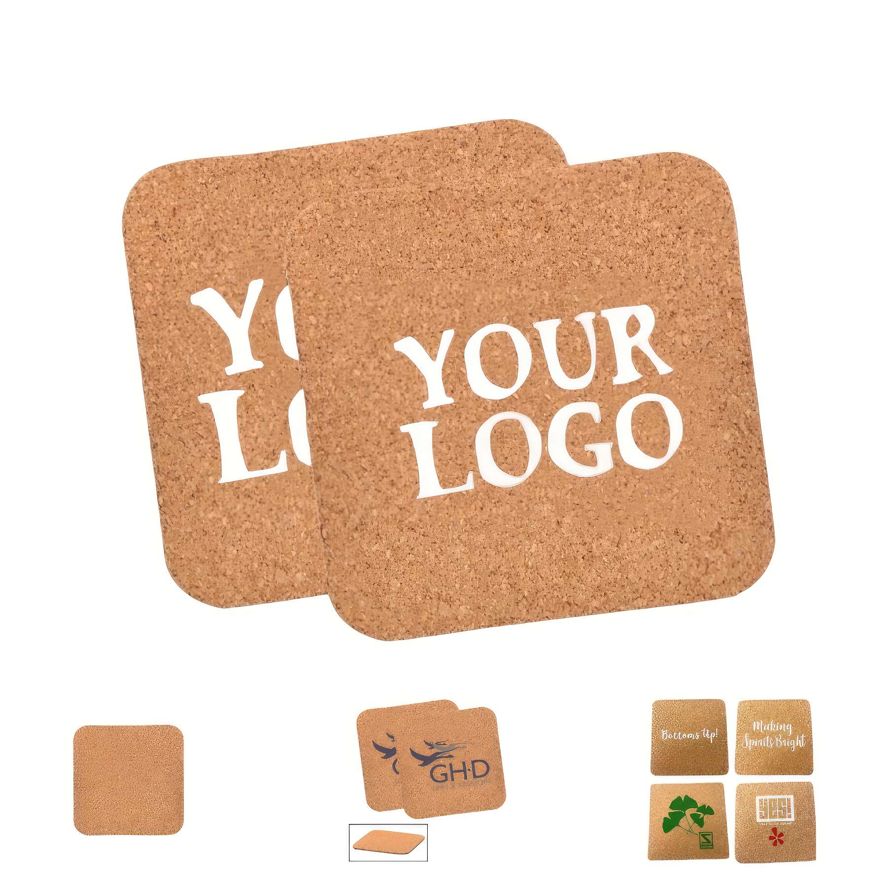 Personalized Cork Coaster 2