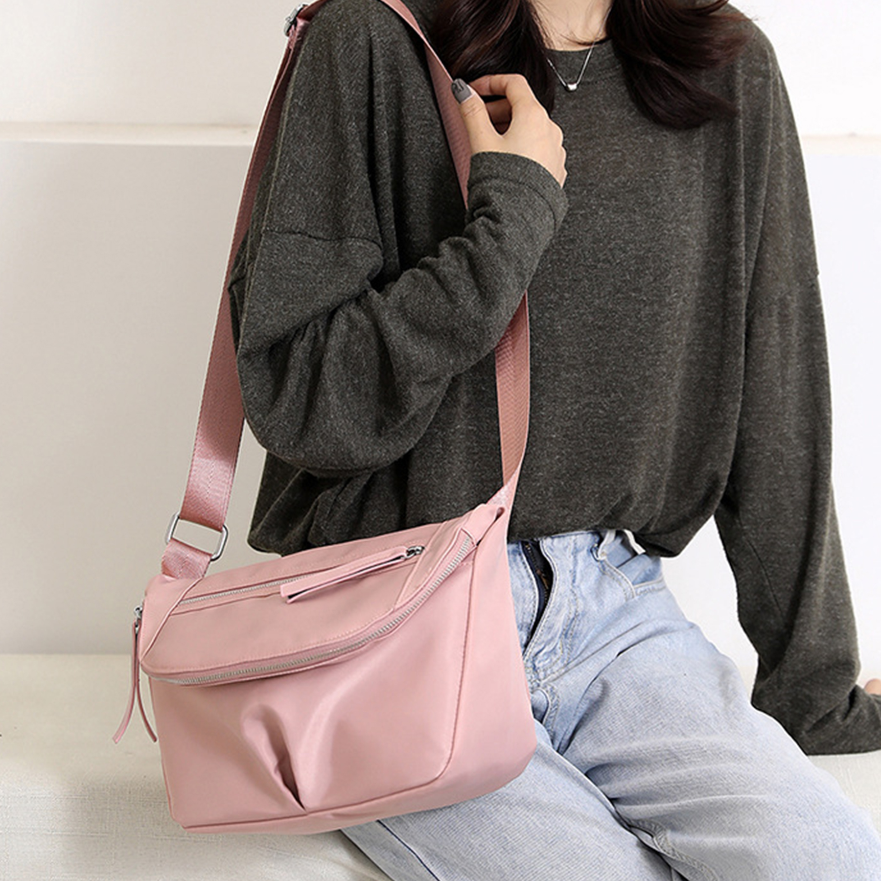 Nylon Waterproof Crossbody bag 4