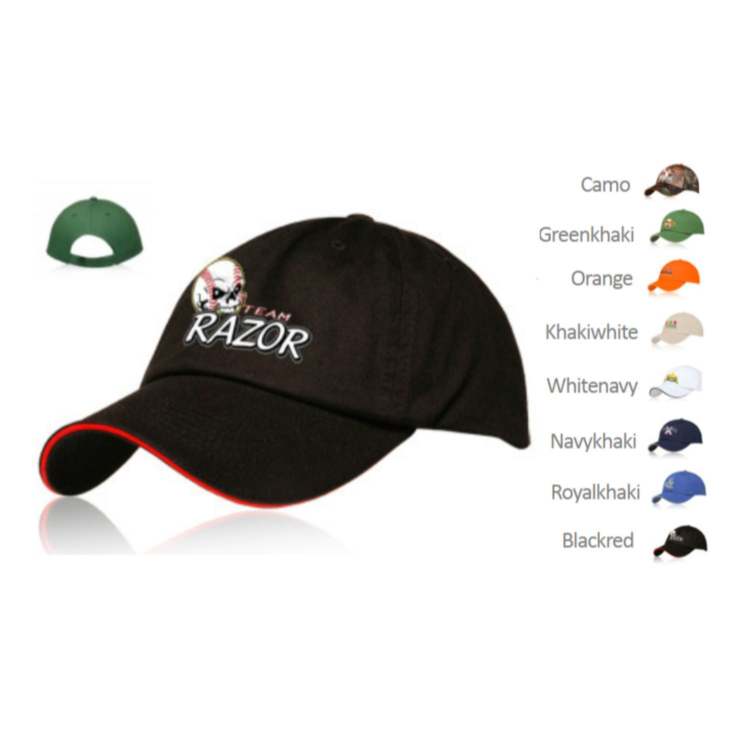 Sandwich Visor Washed Cotton Twill Cap 3