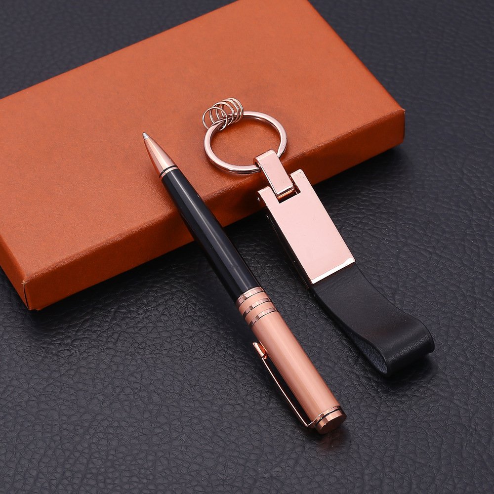 2-Piece Office Gift Set Signature Pen and Key Chain 8