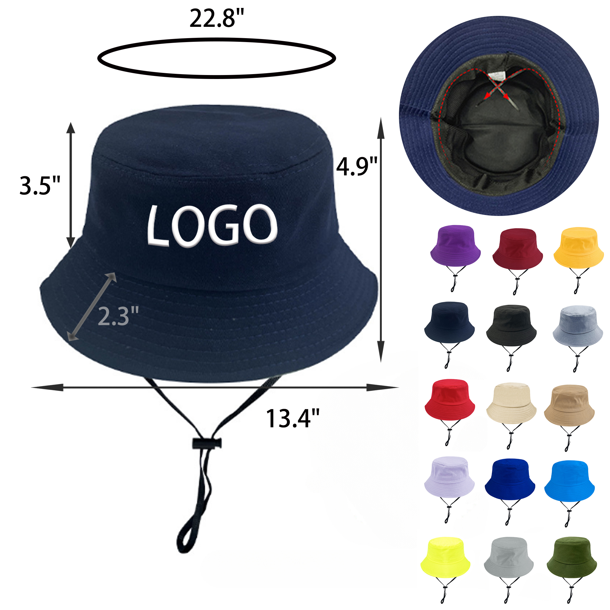 MOQ 50 PCS Aldult Sunshade Fisherman Hat 4