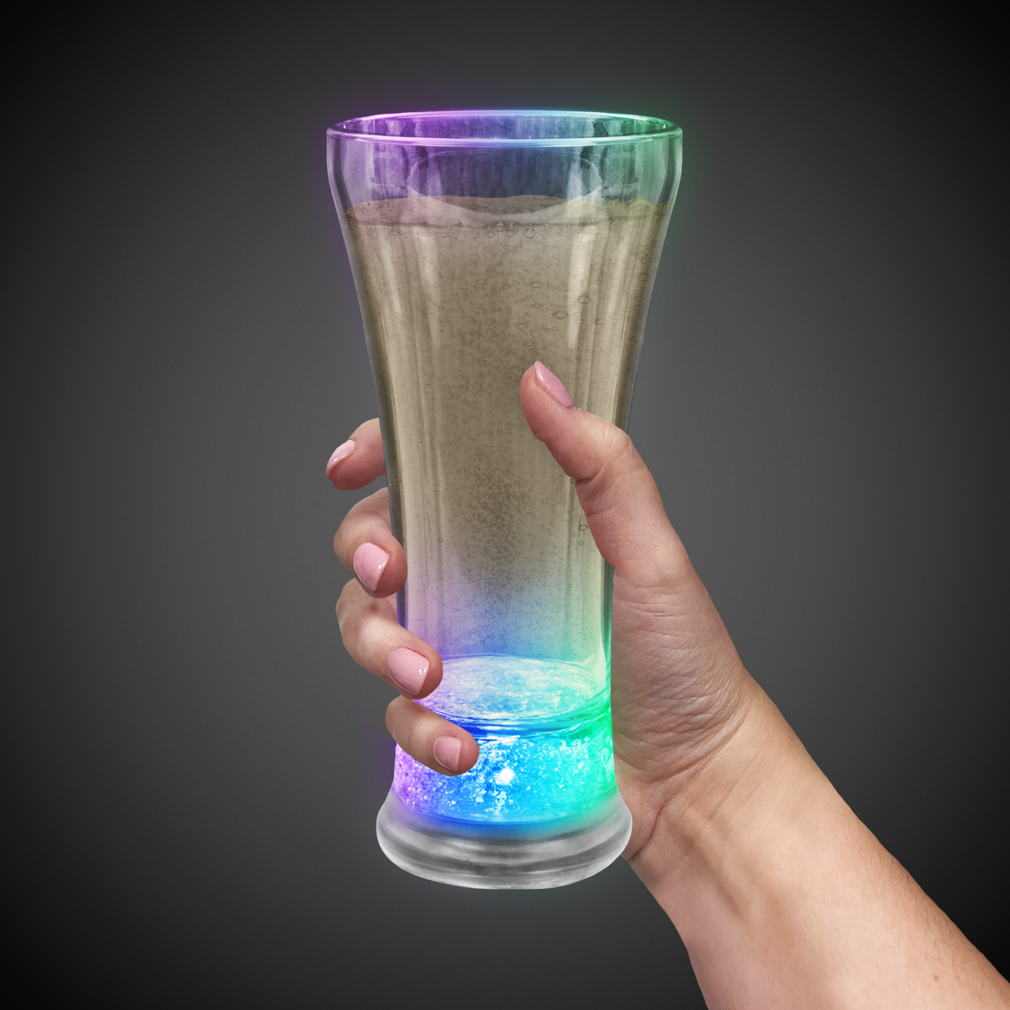 14 oz. Light Up LED Glow Pilsner 13