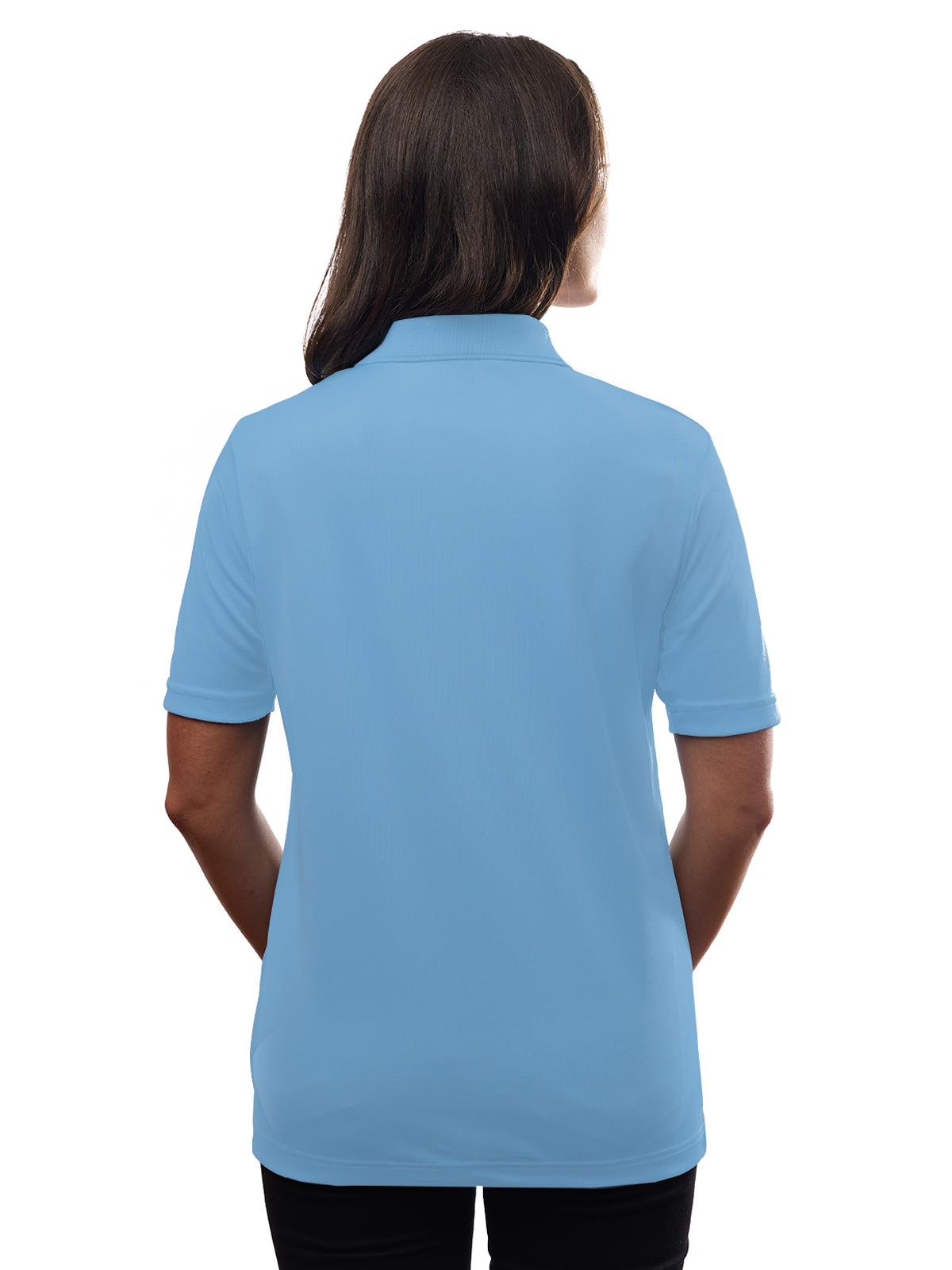 Blue Generation - Women's Pocketless Value Wicking Polo 4