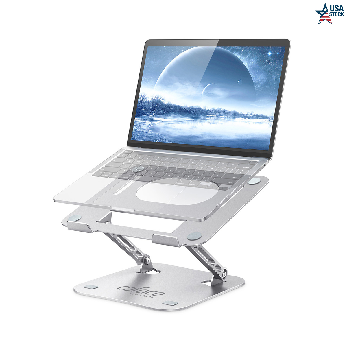 High Quality Metal Ergonomic and Adjustable Laptop Stand 2