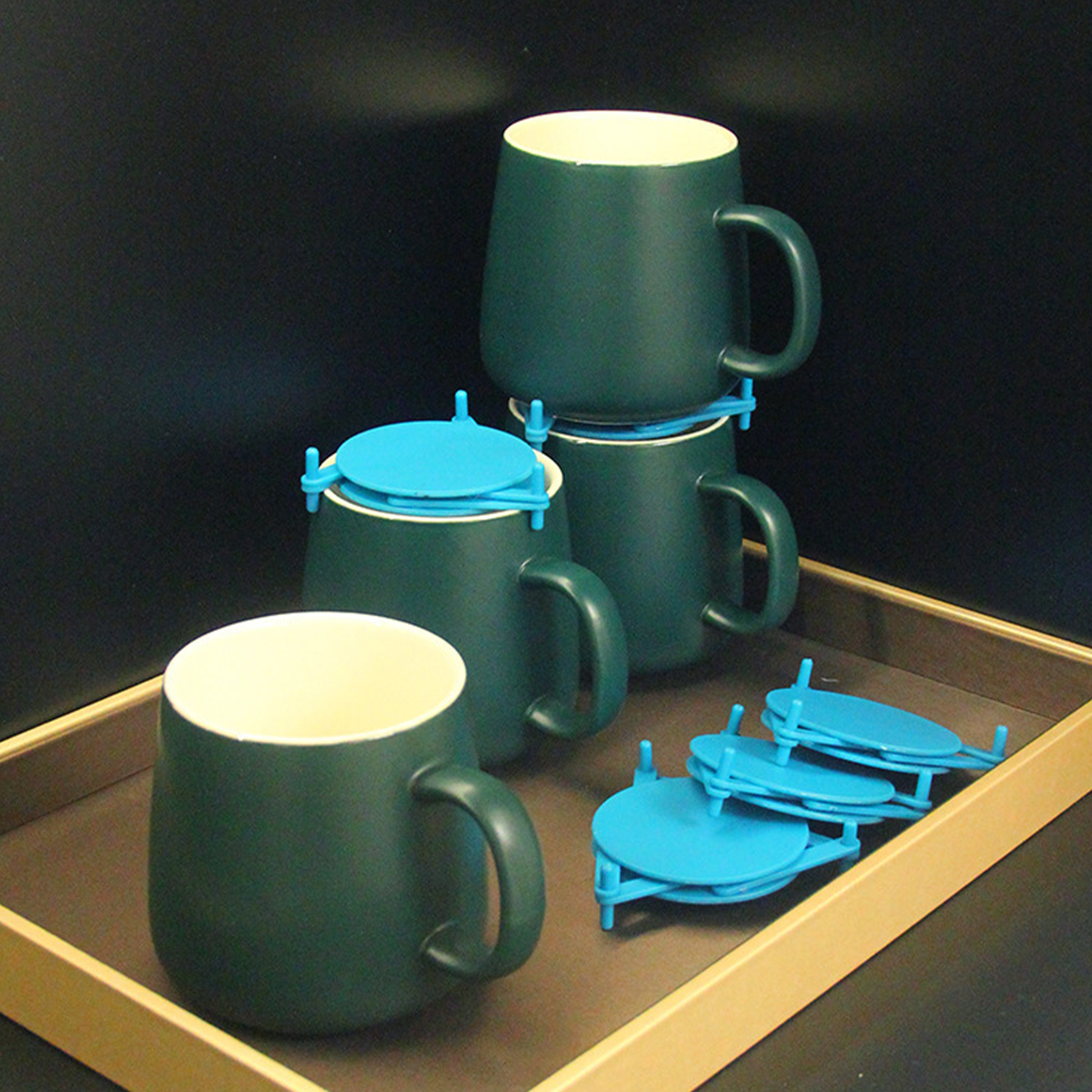 Plastic Scalable Adjustable Coaster 8