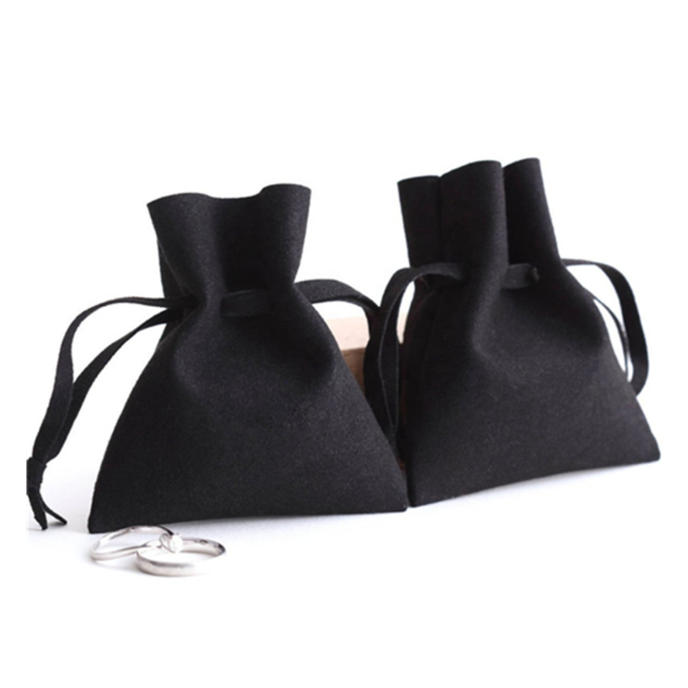 Leather Jewelry Drawstring Bag 7