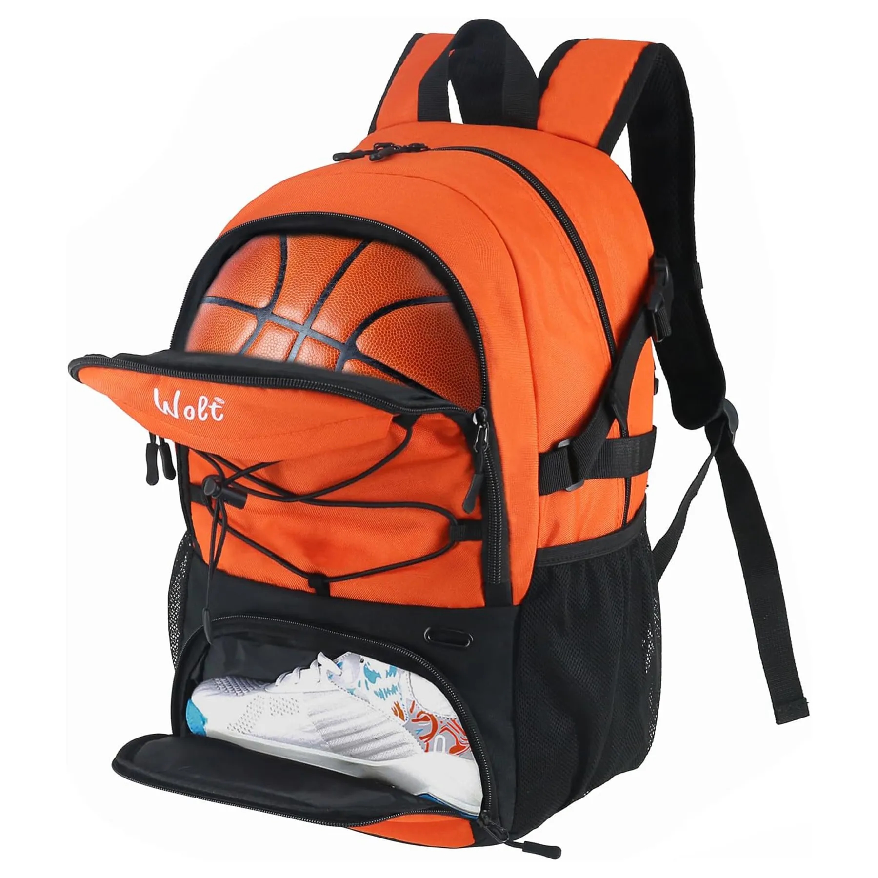 Large Sports Basketball Backpack 14