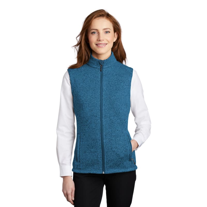 Port Authority Women's Sweater Fleece Vest 15