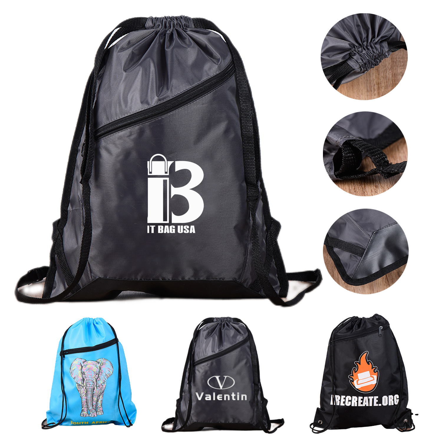 Drawstring Backpack 2
