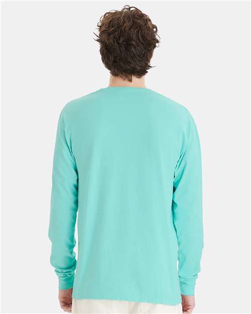 Unisex Garment-Dyed Long Sleeve T-Shirt - GDH200 306
