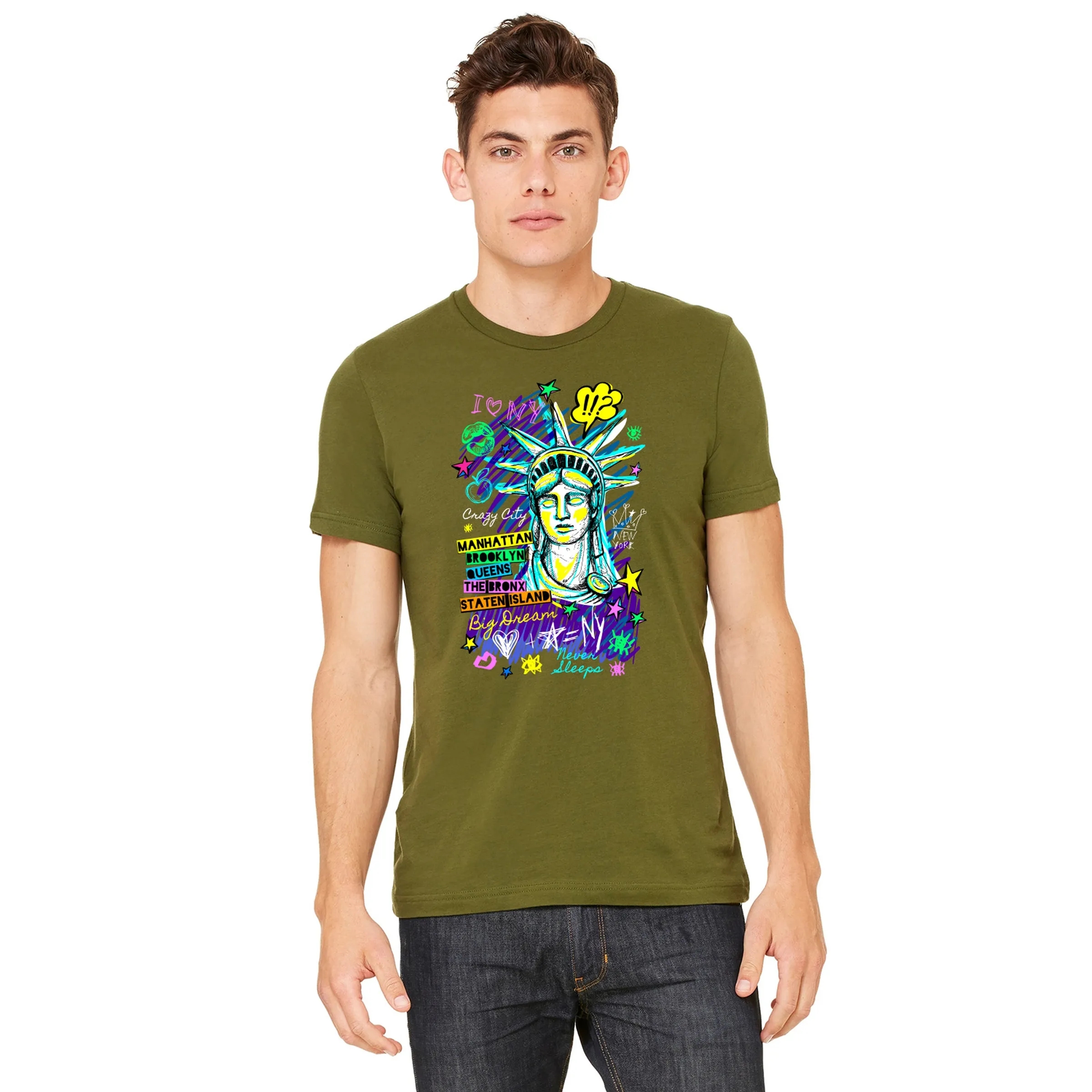 Bella + Canvas Unisex Jersey Short-Sleeve T-Shirt 25