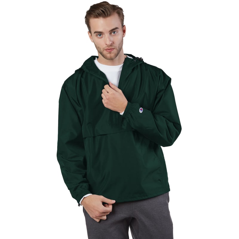 Champion Adult Packable Anorak 1/4 Zip Jacket 10