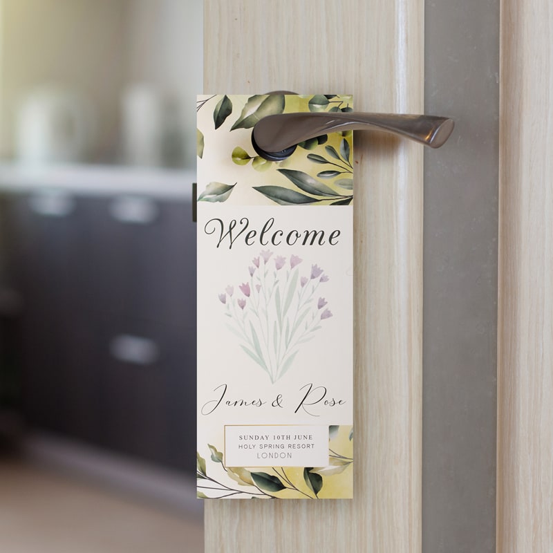 4.25 X 11 Inch Full Color Door Hanger 5