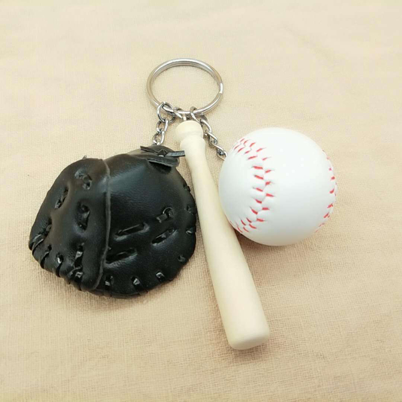 Baseball Glove Key Ring 3