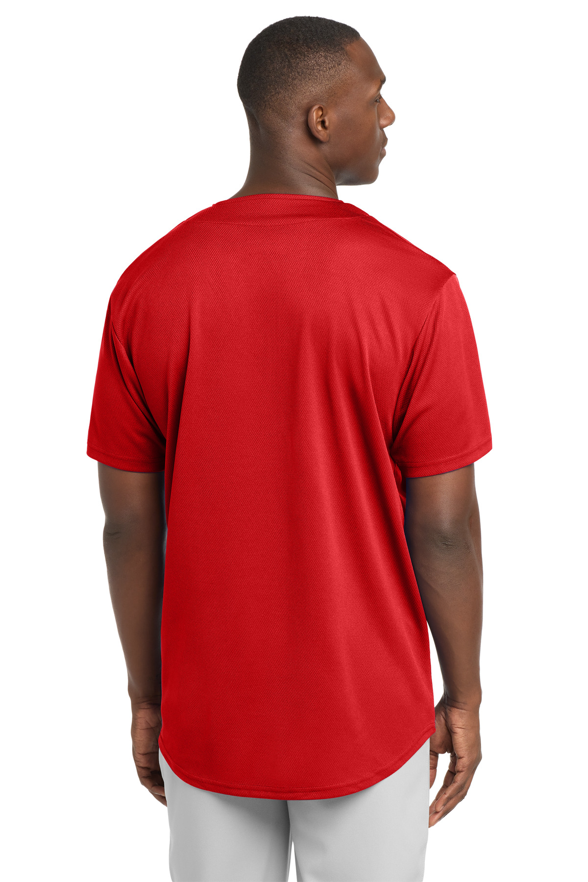 Sport-Tek PosiCharge Tough Mesh Full-Button Jersey. ST220 37