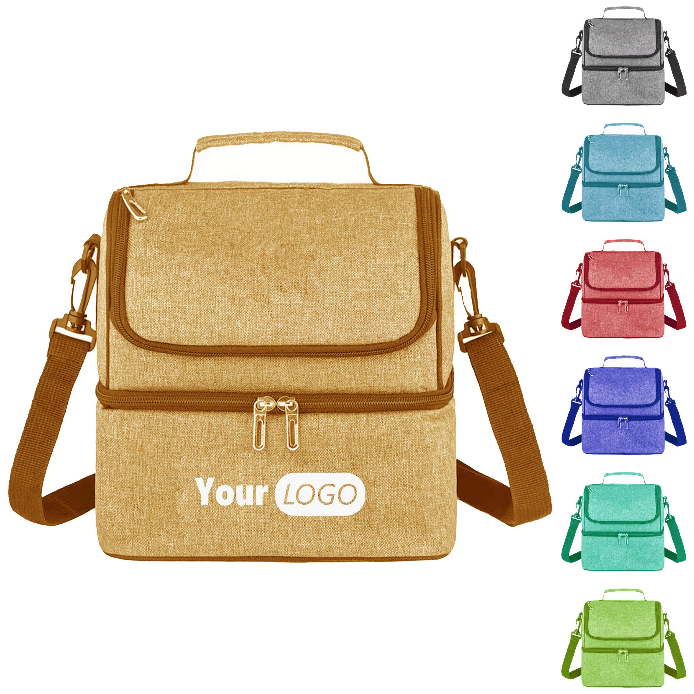 Polyester Stylish Cooler Lunch Bag 2