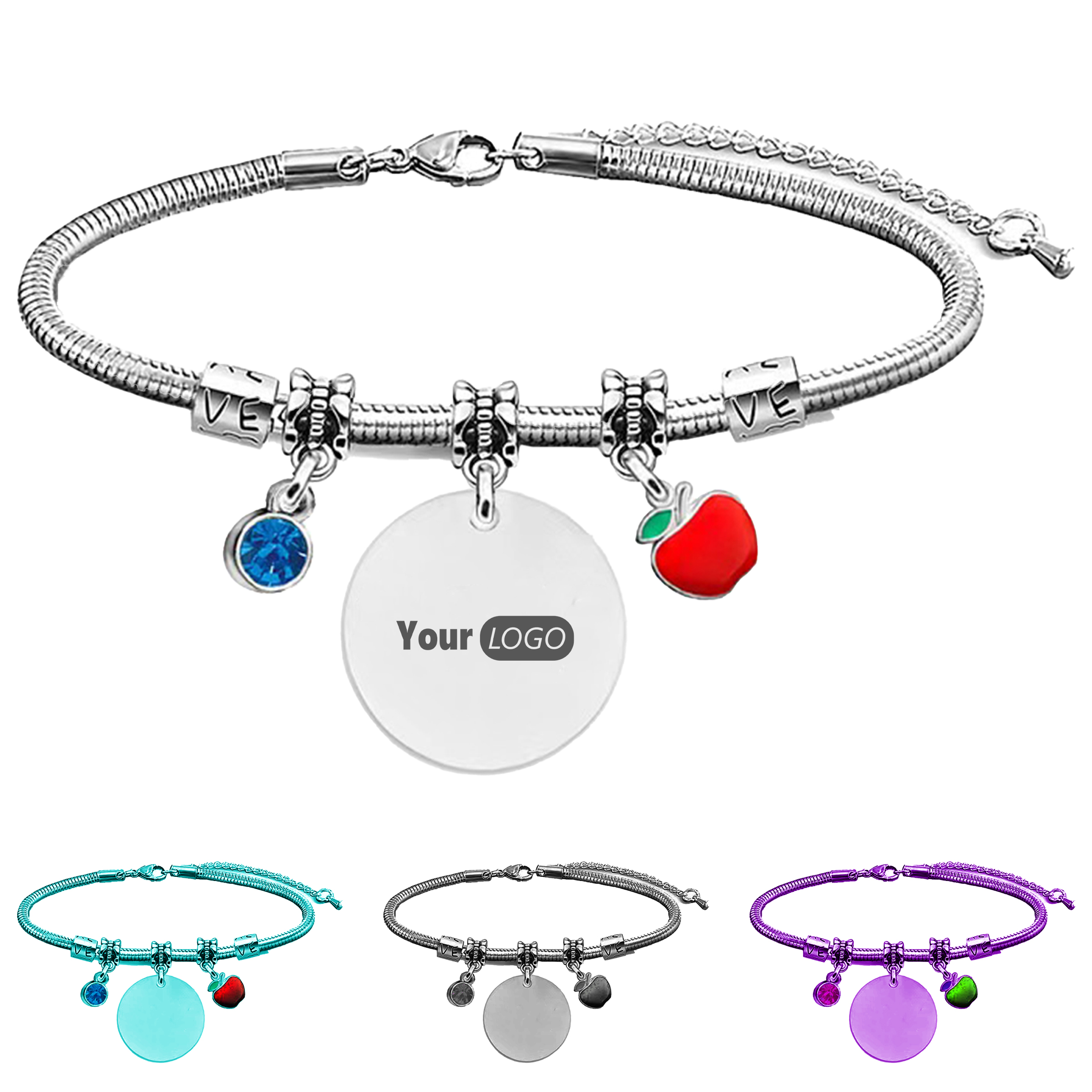 Stainless Steel Elegant Custom Bracelet 1