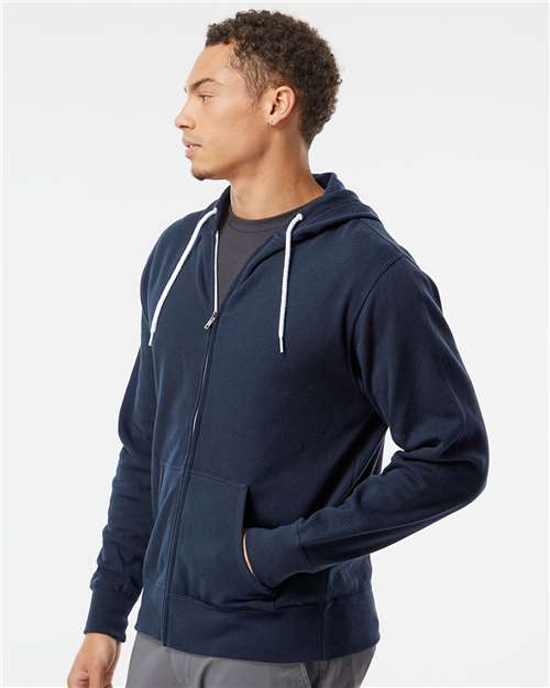 Unisex Lightweight Full-Zip Hooded Sweatshirt - AFX90UNZ 33